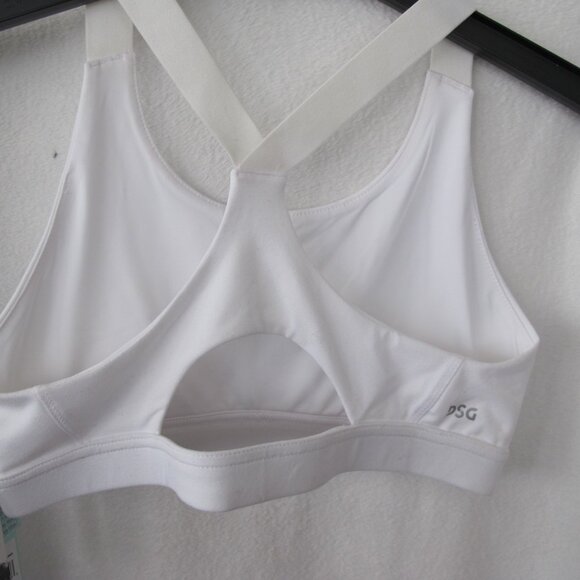 NWT - DSG Girls White Sports Bra - XL (16) - Picture 7 of 7